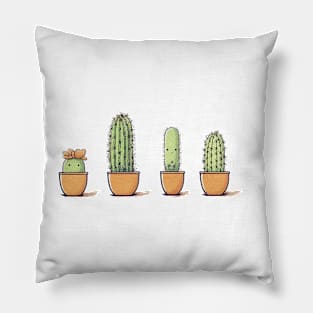 Cactus Line Up Pillow