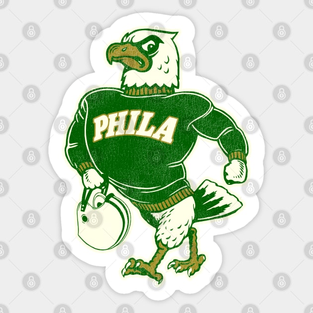 Philadelphia Reimagined Alternative Fighting Mascot - Philadelphia Eagles -  Sticker | TeePublic