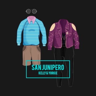 Kelly & Yorkie "San Junipero" T-Shirt