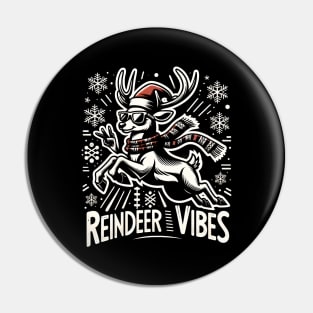 Reindeer Vibes Graphic Tee Pin