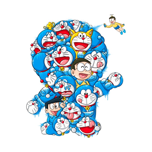 doraemon by Mactivo