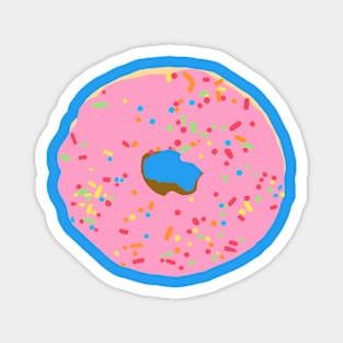 Strawberry Donut Magnet