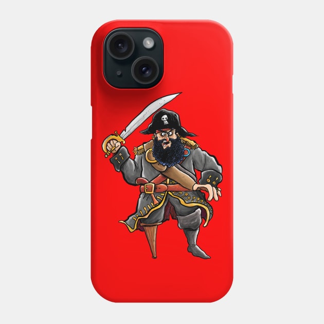 Pirate Phone Case by Grasdal