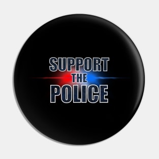 Support The Police Pin