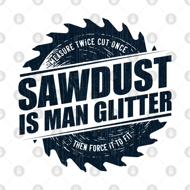 Mens Sawdust Is Man Glitter Woodworking Carpenter Gift graphic by theodoros20