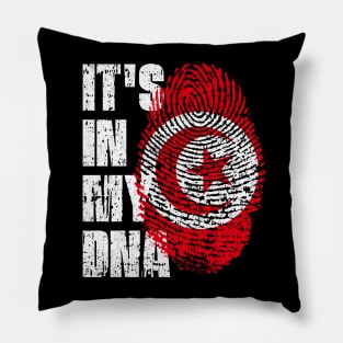 IT'S IN MY DNA Tunisia Flag Boy Girl Gift Pillow