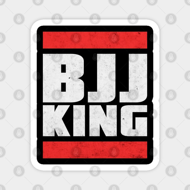 BJJ king - brazilian jiu-jitsu Magnet by fighterswin