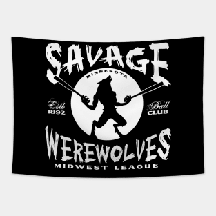 Savage Werewolves Tapestry