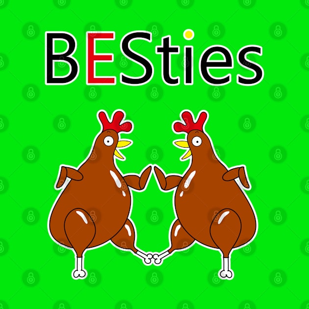 Besties_Chicken Dance by DitzyDonutsDesigns