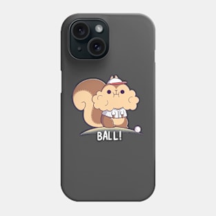 Baseball Squirrel Phone Case