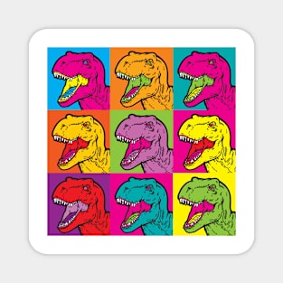 T-Rex Pop Art Magnet