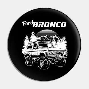 Offroad Bronco - Vintage Pin