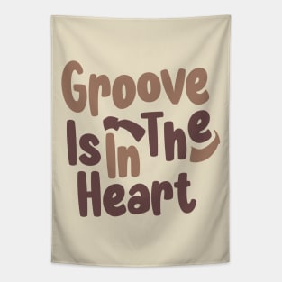 Groove Is In The Heart // Vintage Tapestry