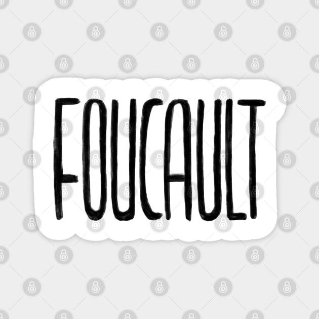 Foucault Magnet by badlydrawnbabe