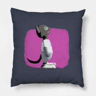 Cartoon Cat Pillow