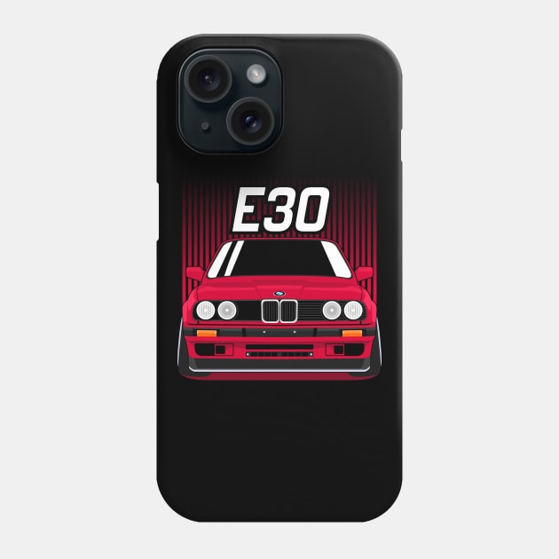 E30 red candy T-shirt Phone Case by masjestudio