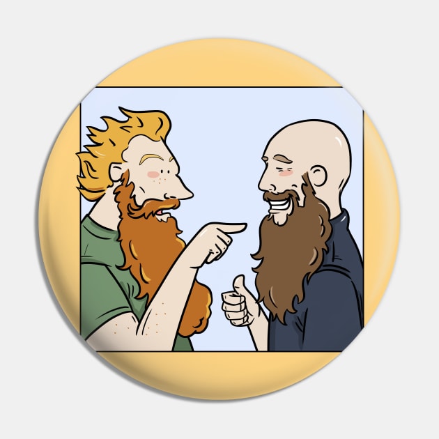 Beard Pin by Otterlyalice