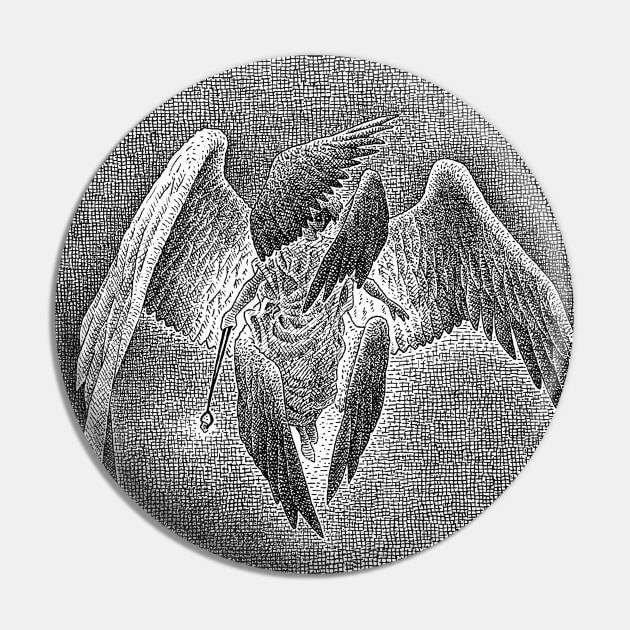 Seraphim Pin by Haunted Nonsense