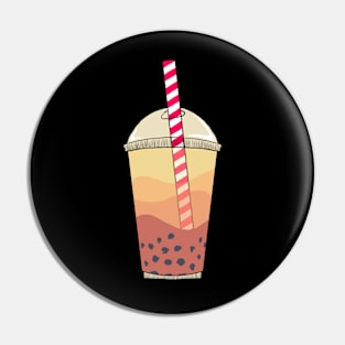 Classic boba - bubble tea Pin