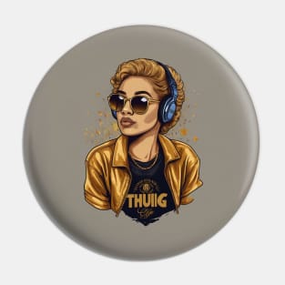 golden girls fan Pin