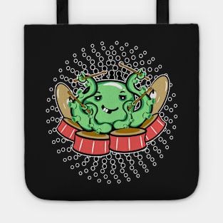 Kawaii Octopus Drummer Tote