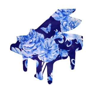 Floral Piano T-Shirt