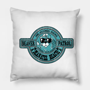 Beaver Patrol Pillow