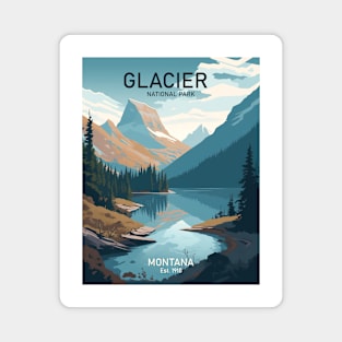 GLACIER NATIONAL PARK Magnet