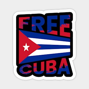 Free Cuba Magnet