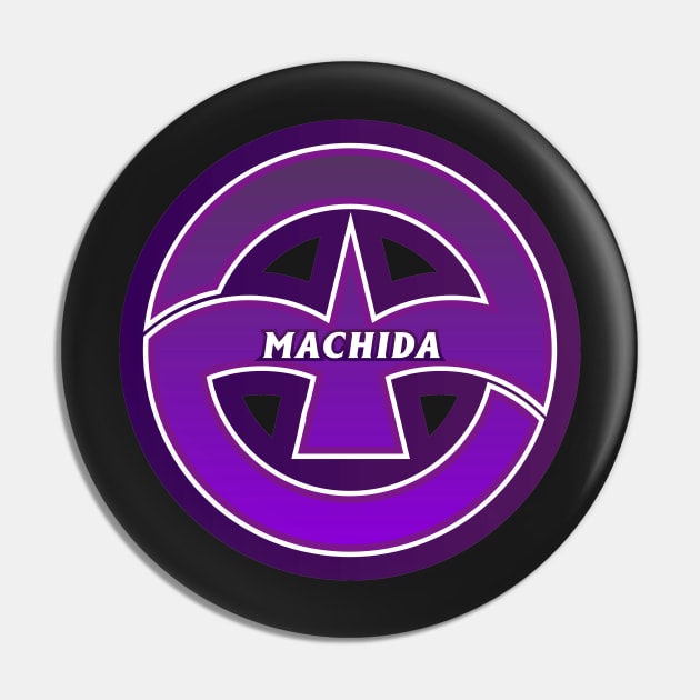 Machida - Tokyo Metropolis Prefecture of Japan Pin by PsychicCat