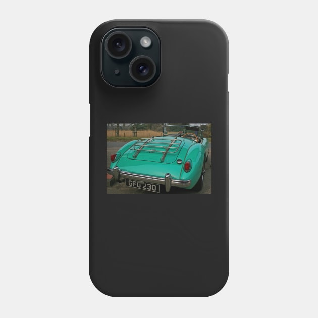 Turqoise Blue Phone Case by RedHillDigital