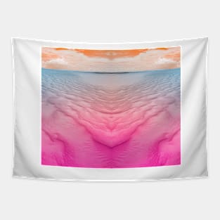 Blue ocean waves Tapestry