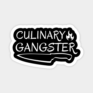 Culinary Gangster - Chef Knife & Flame Magnet