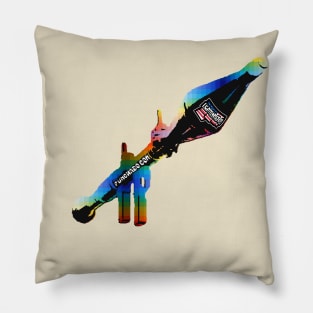 RPG Punchado Punch USA v. RWB Sticker Swatch Pillow