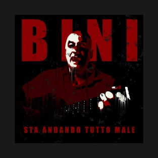 Bini - Sta andando tutto male (black) T-Shirt