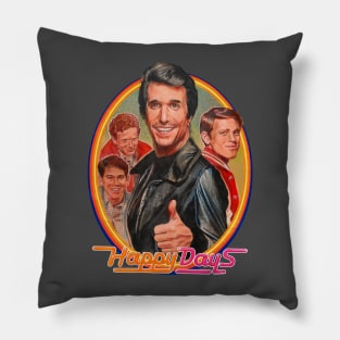 the Fonz and gang Pillow