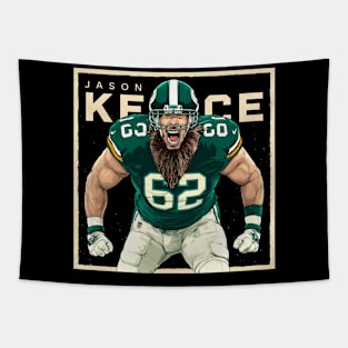 Jason Kelce Chiefs Tapestry