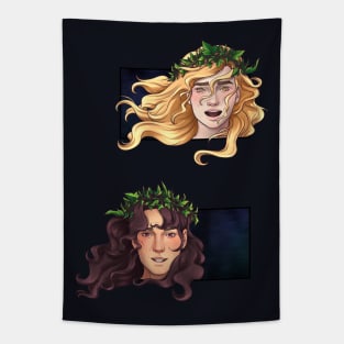 Ariadne and Dionysus Greek Mythology Comic In a Wine-Dark Dream Tapestry