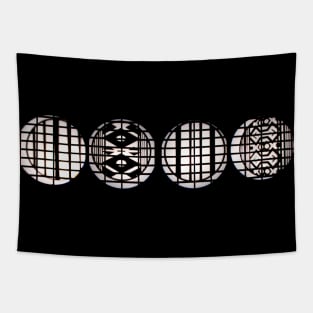 Photography - Japanese symbols Tapestry