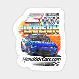 Kyle Larson Throwback Car Magnet