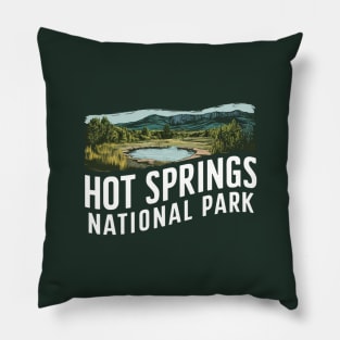 Hot Springs National Park Arkansas Pillow