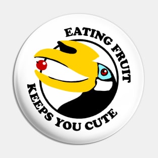 Eat Like A Bird Pin