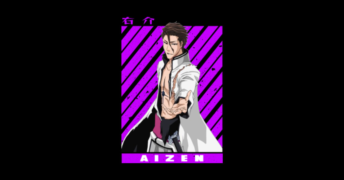 Sosuke Aizen Bleach Sosuke Aizen TShirt TeePublic