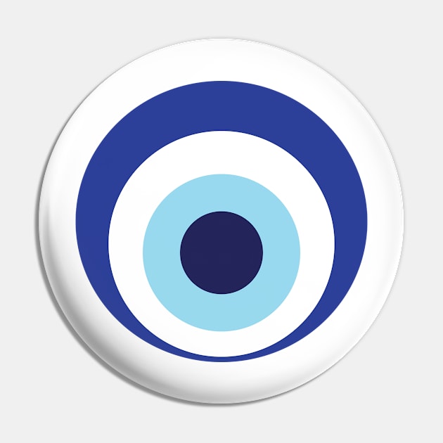 Evil Eye Protection Pin by livania