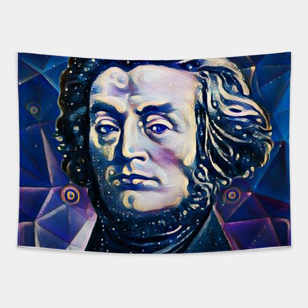 Adam Mickiewicz Portrait | Adam Mickiewicz Artwork 5 Tapestry by JustLit