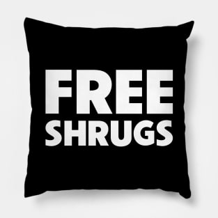 Free Shrugs Pillow