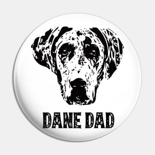 Dane Dad Great Dane Pin