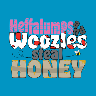 Heffalumps and Woozles Steal Honey Graphic T-Shirt