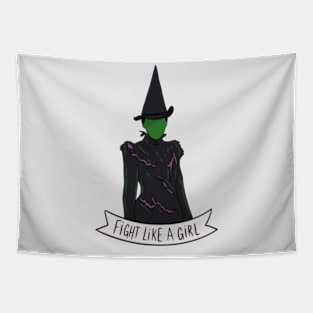 Fight Like Elphaba Tapestry