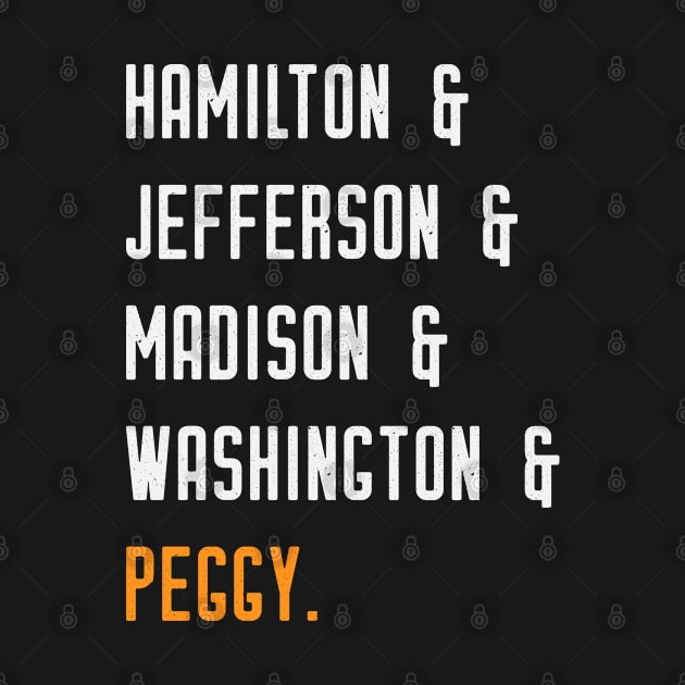 Hamilton & Jefferson & Madison & Washington & Peggy - Funny Hamilton by ahmed4411